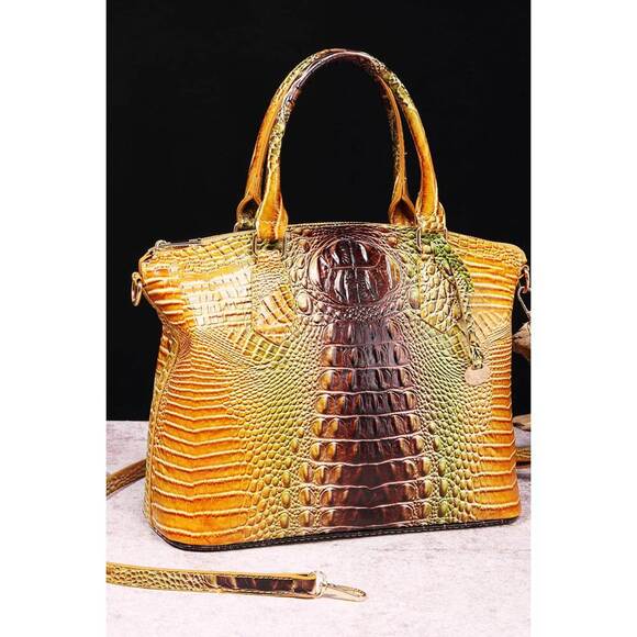 Gradient PU Leather Handbag - Picture 2 of 15